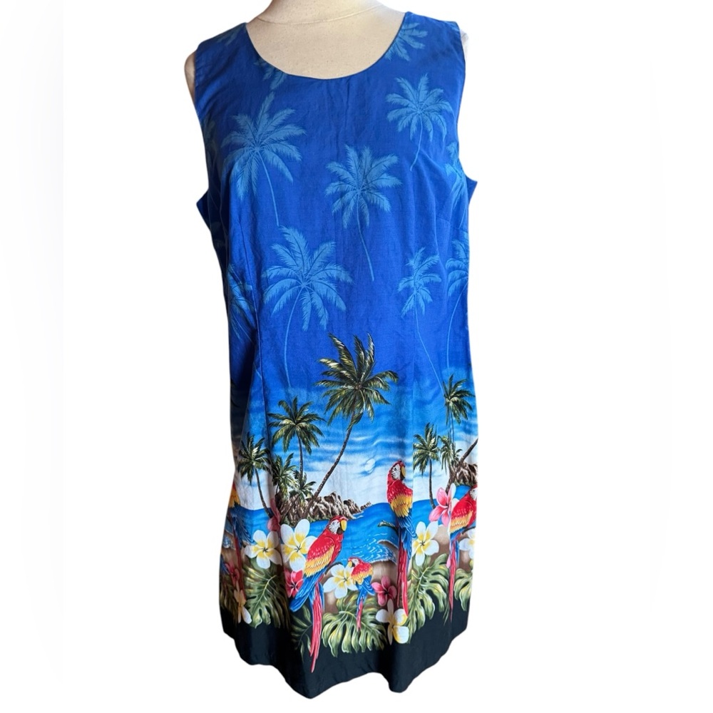 1990s Pacific Legend, Made in Hawaii, 100% Cotton Dress‎